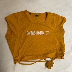 XL Gymshark cropped wrap top